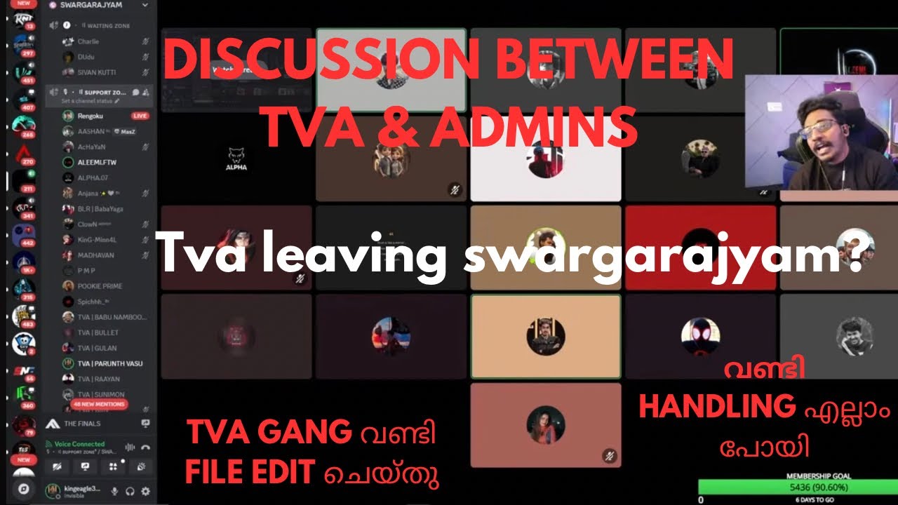 TVA GANG വണ്ടി FILE EDIT ചെയ്തു| വണ്ടി HANDLING എല്ലാം പോയി | EAGLE SWARGARAJYAM VCYIL പോയി|#tva#gta