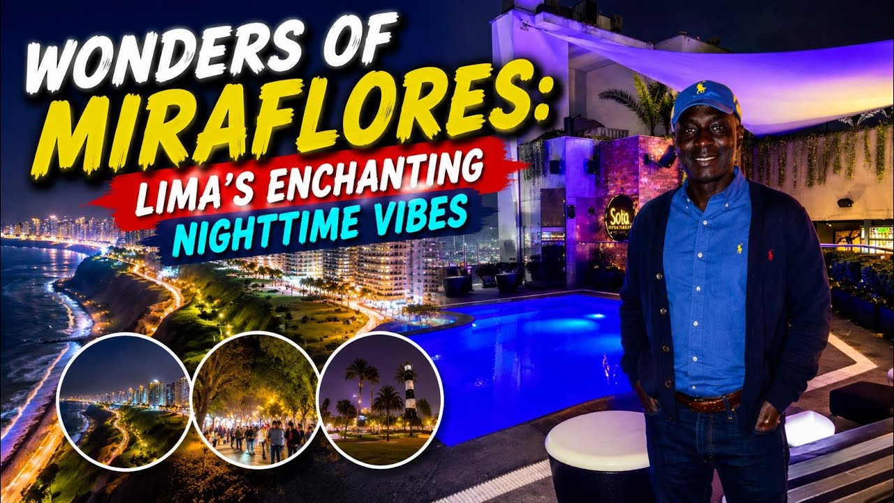 “Wonders of Miraflores: Lima’s Enchanting Nighttime Vibes”