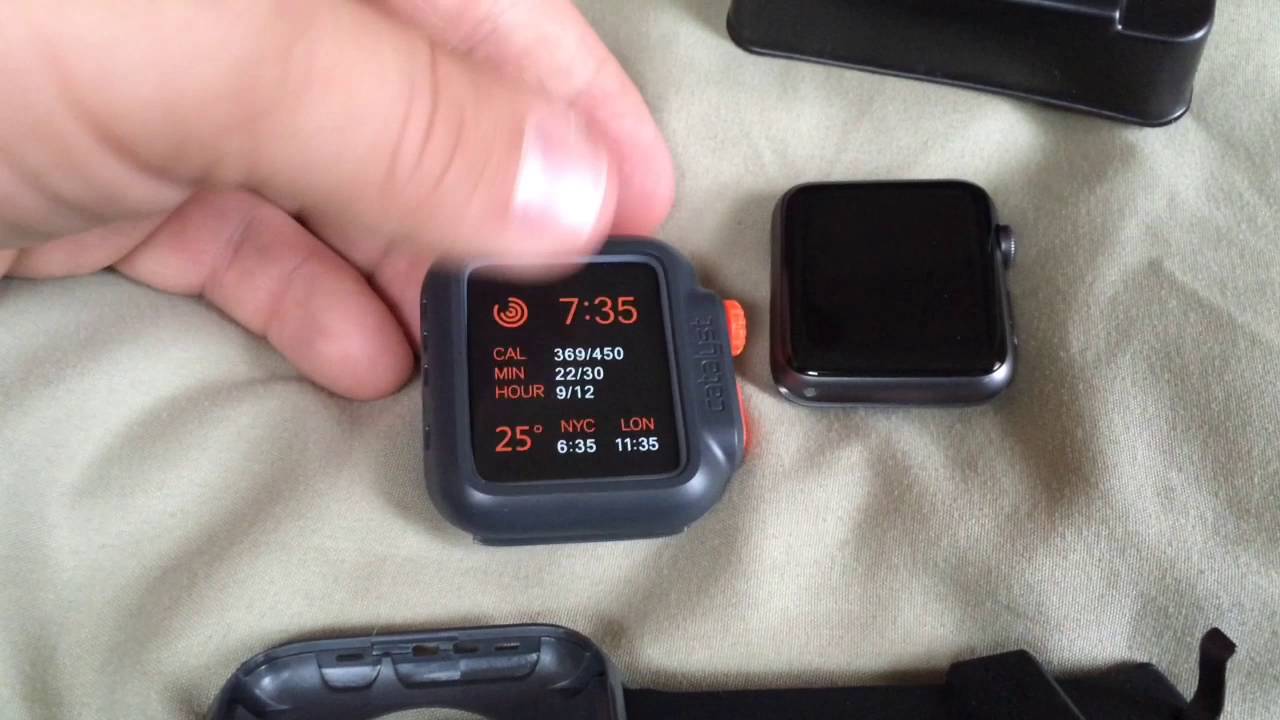 Catalyst water proof drop proof watch case 42mm Apple Watch accessories review