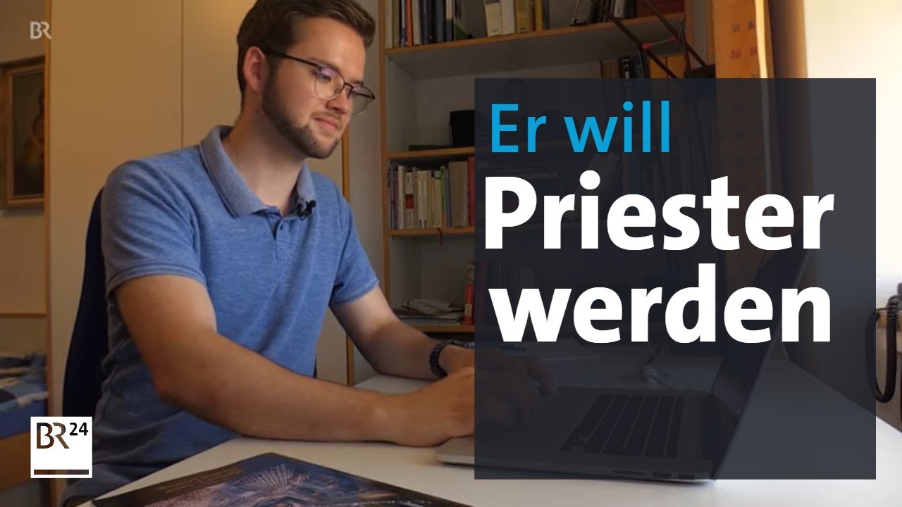 Warum dieser junge Mann Priester werden will | BR24