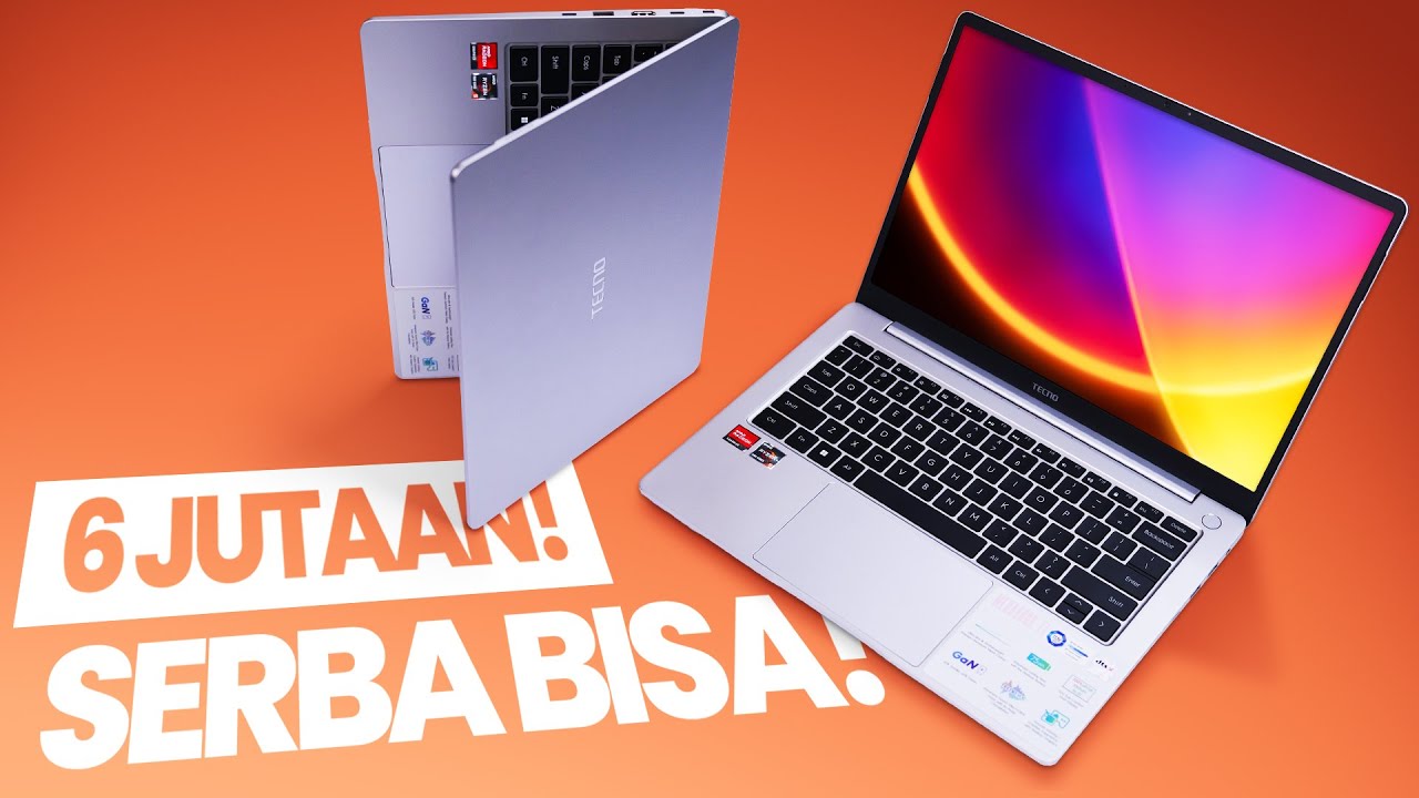 Gak di HPnya gak di laptopnya, ngerusak pasar teruuuus !! Tecno Megabook T1
