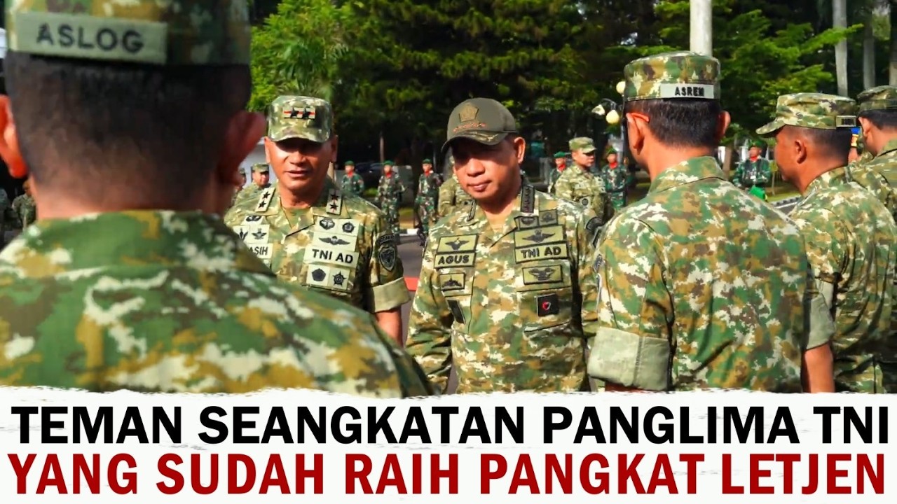 Sosok 5 Teman Seangkatan Panglima TNI yang Sukses Jadi Jenderal Bintang 3