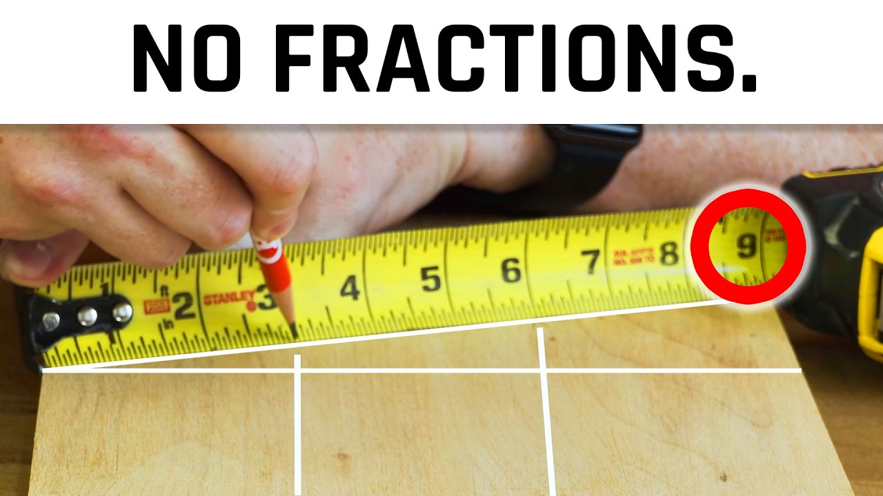 The One Measuring Tape Trick Nobody Seems to Know... And I Showed 20!