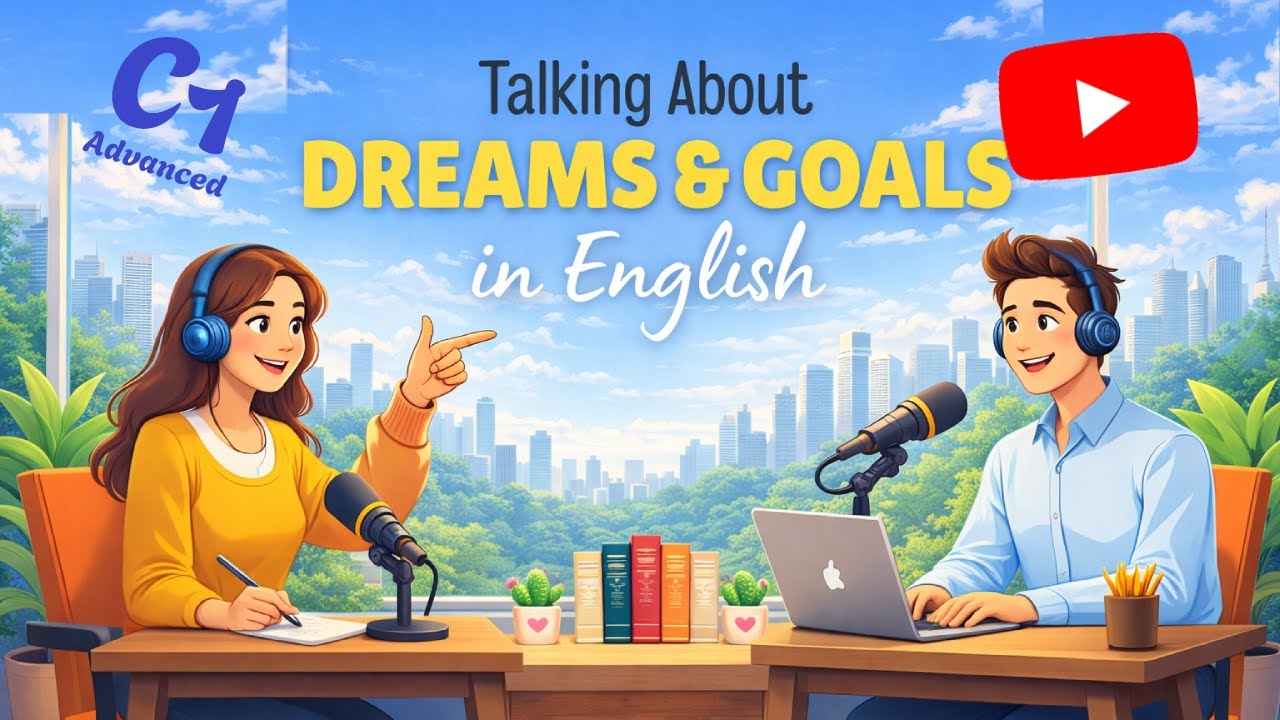 Speak English Easy With Podcast (C1-C2) | Learn English Fast | Talk About Dreams and Goals