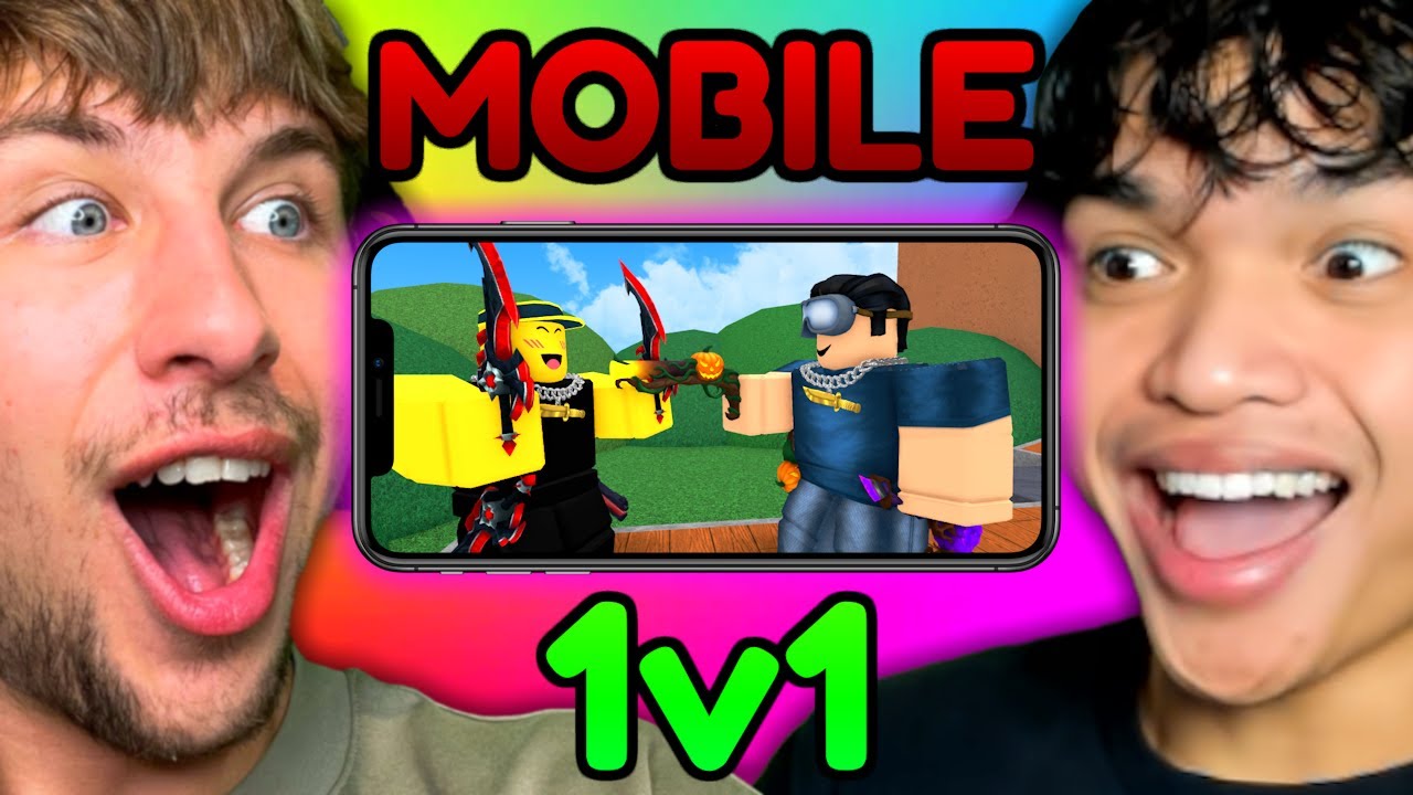 Mobile 1v1 in Murder Mystery 2!