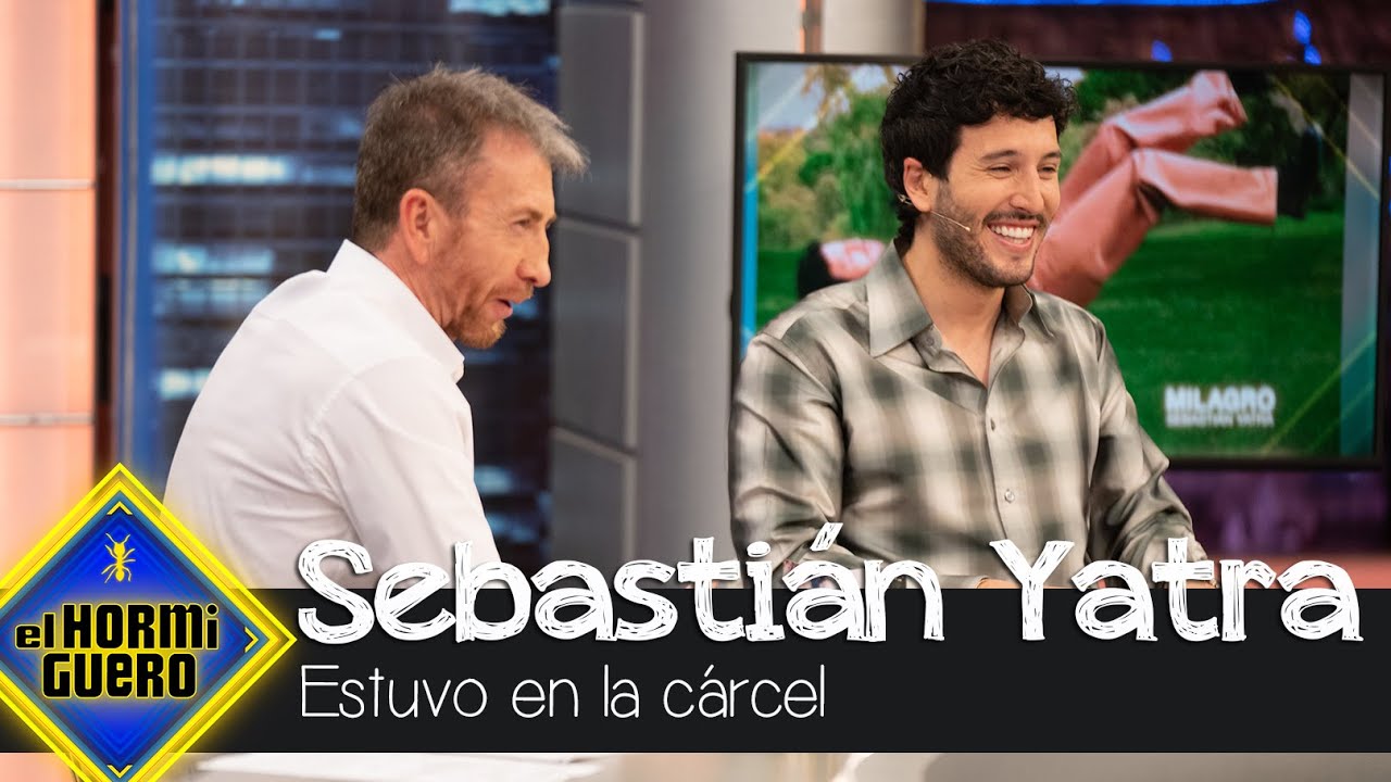 Sebastián Yatra estuvo entre rejas hace unos años - El Hormiguero