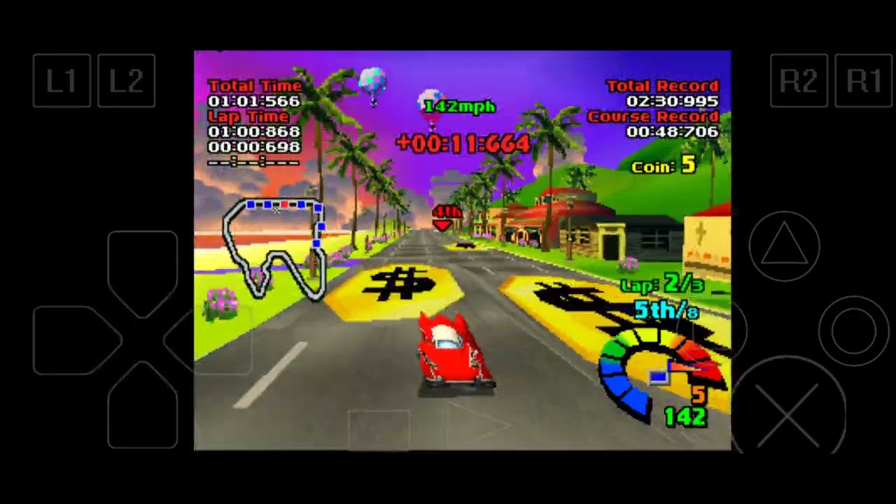 Motor Toon Grand Prix : Toon Island II (Captain Rock)