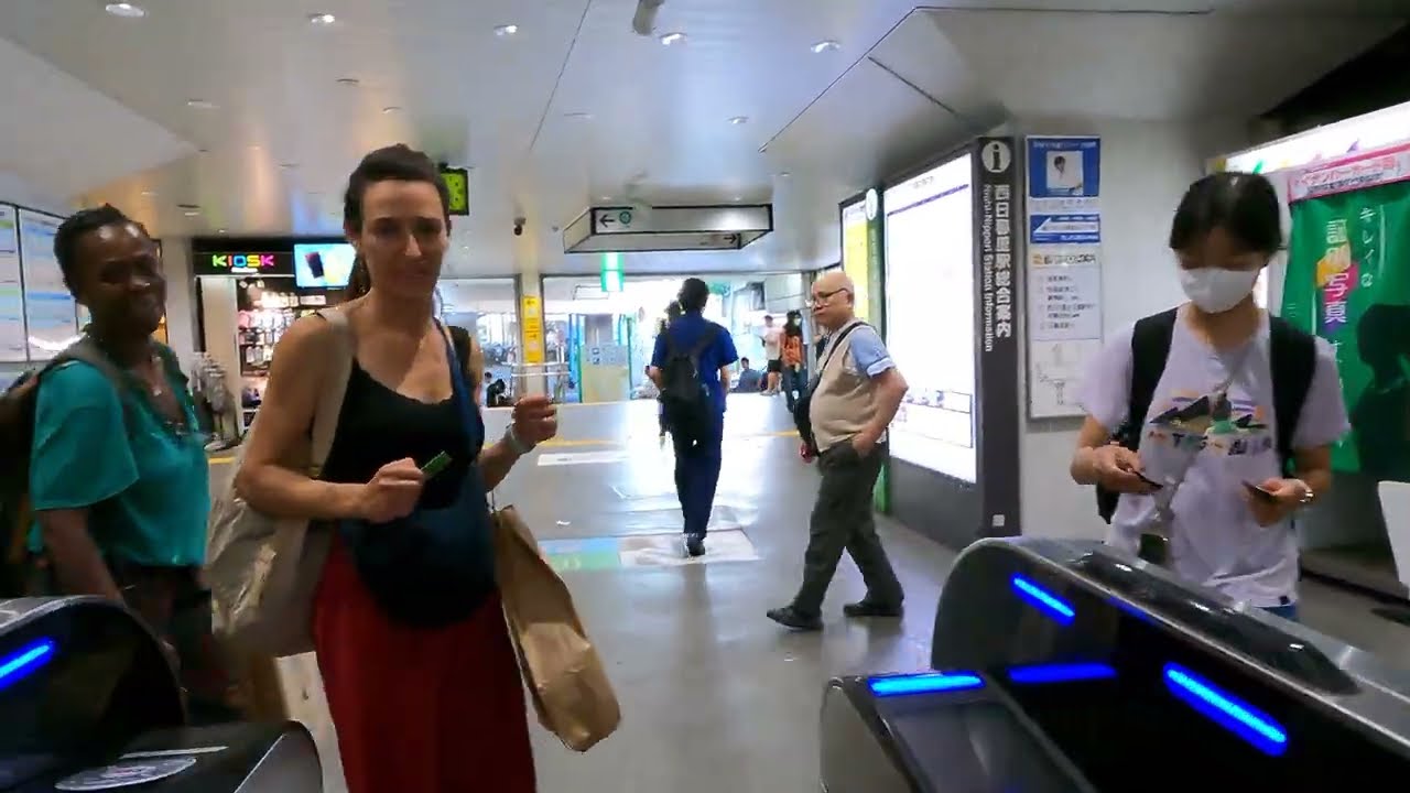 西日暮里駅 乗り換え JY08→C16 - 東京地下鉄散歩 | Nishi-nippori Station Transfer Walk - Tokyo Subway Walks