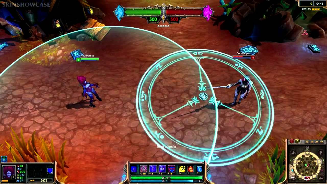 Shadow Isles Evelynn LoL Custom Skin ShowCase