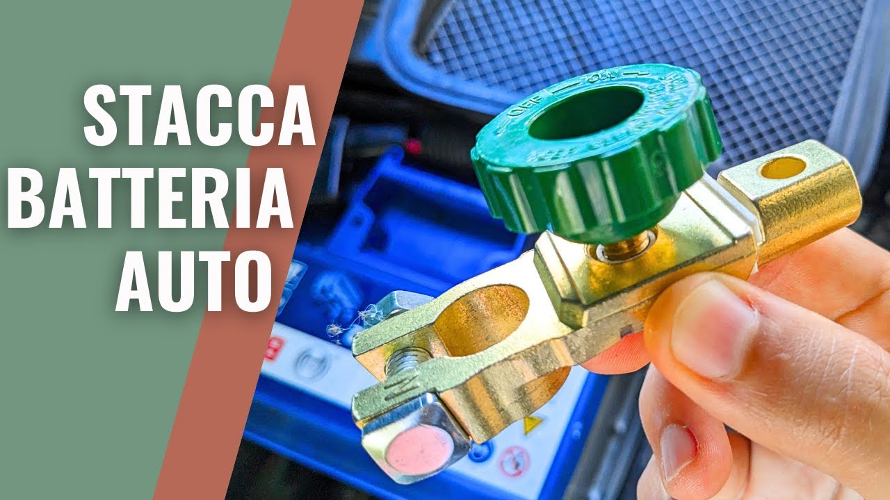 Stacca-batteria auto | Come funziona e come montarlo