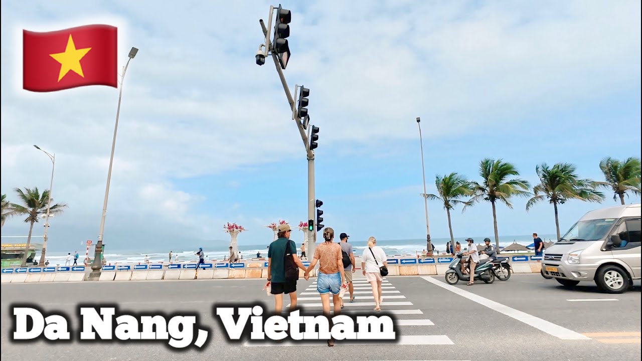 Da Nang, Vietnam | Airport to the Beach Walking Adventure