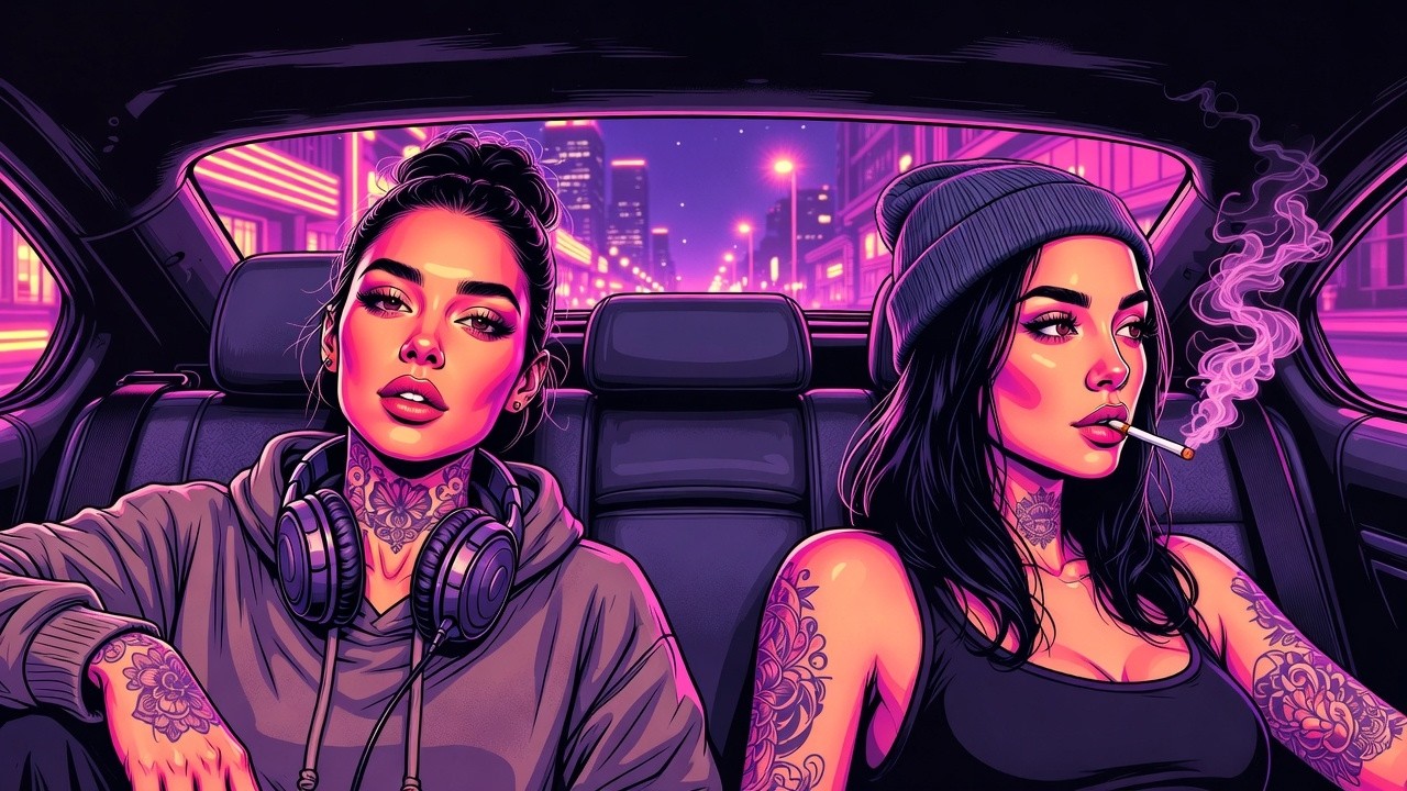 🌿 Smoke Rap Chill Mix | West Coast 420 Hip Hop for Night Drive