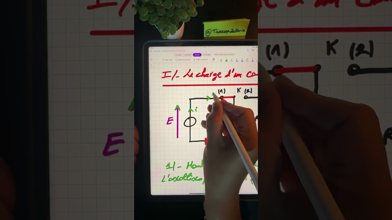 مراجعة الكهرباء كامل électricité bac 2025 Zakaria taousse