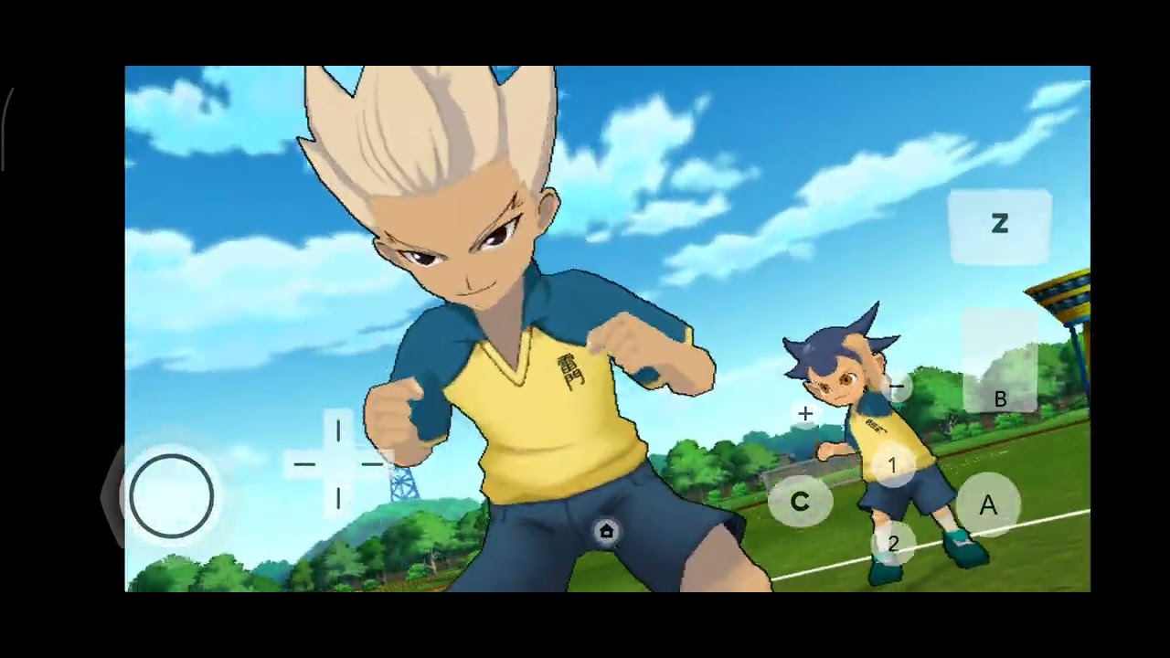 Inazuma Eleven Strikers Gameplay (Dolphin Emulator) Majin the Hand vs Fireball Storm.