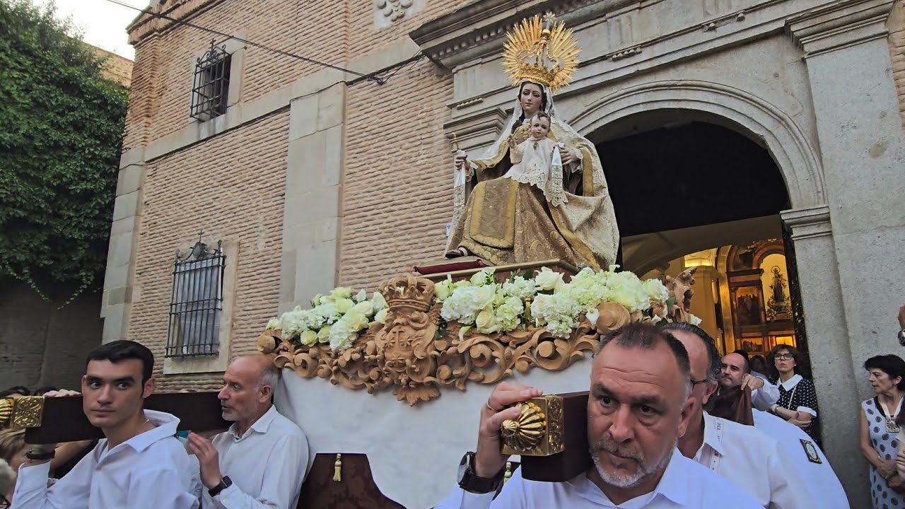 VIRGEN DEL CARMEN DE  CARMELITAS DESCALZOS 2024 TOLEDO