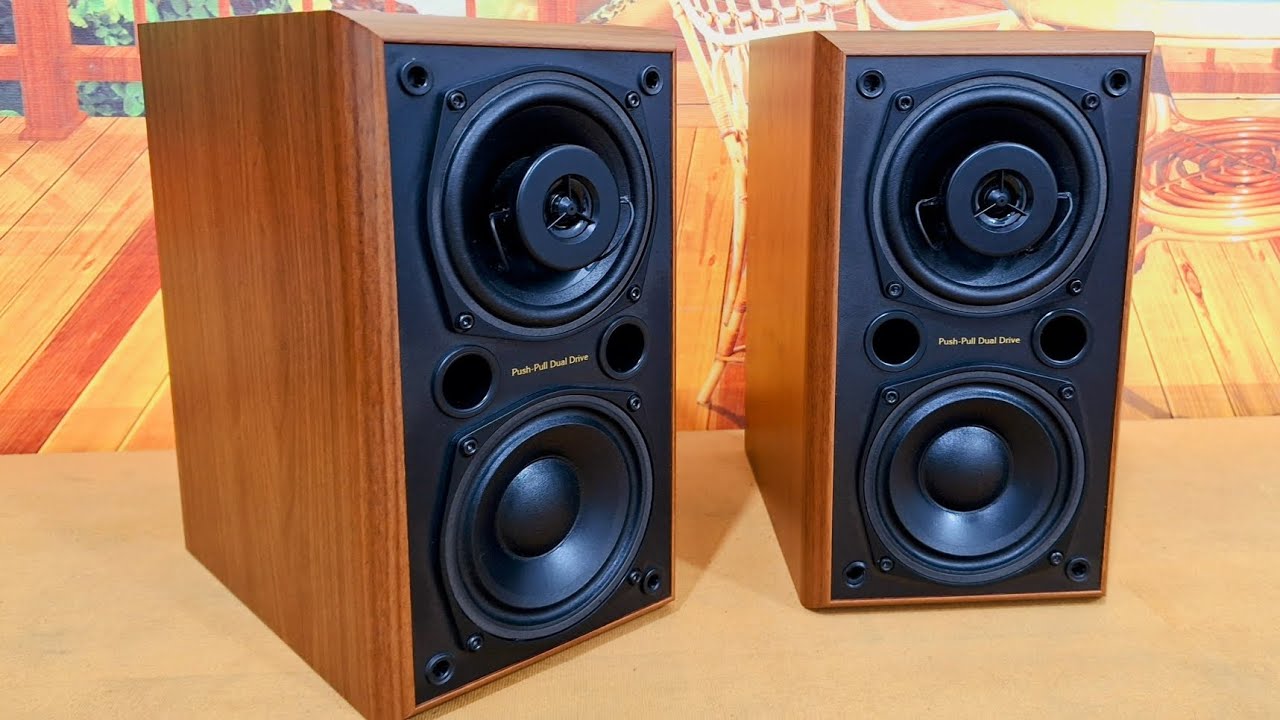 Siêu phẩm loa bookself đồng trục bass kép cao cấp Denon nhạc vàng tuyệt đỉnh em Ánh 0977658574