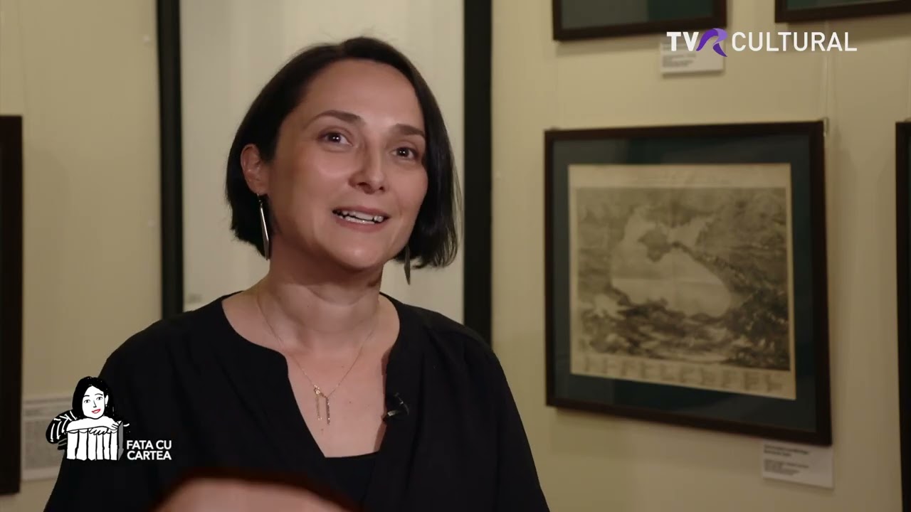 FATA CU CARTEA I MUZEUL HĂRȚILOR #tvrcultural