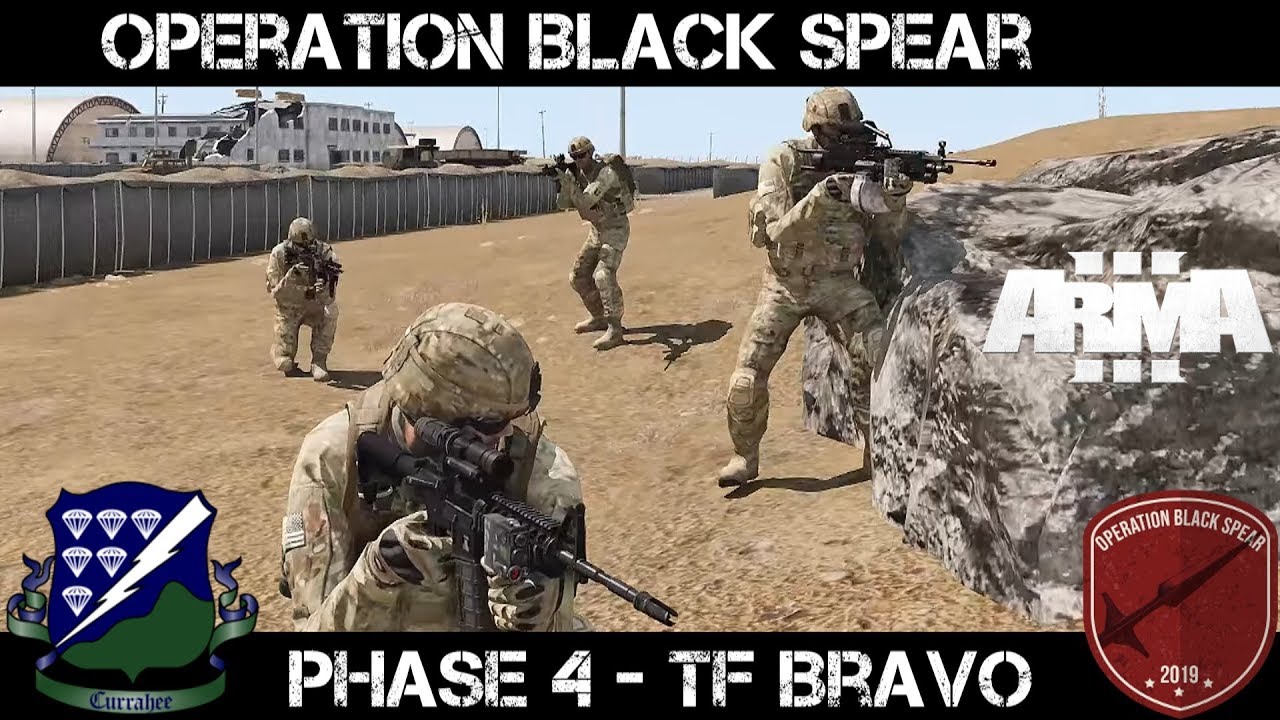 ArmA 3 Gameplay - Op Black Spear Phase 4 - TF Bravo
