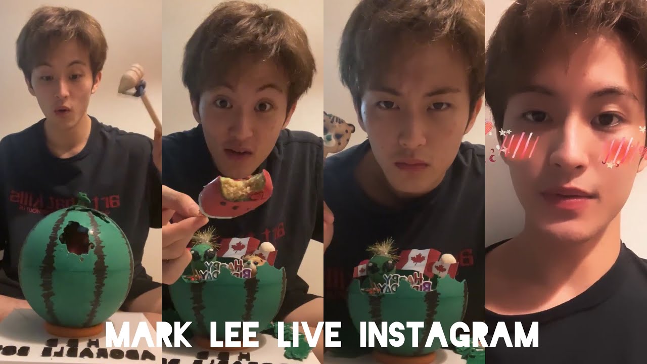 NCT MARK LEE - birthday boy LIVE INSTAGRAM [02/08/2022]