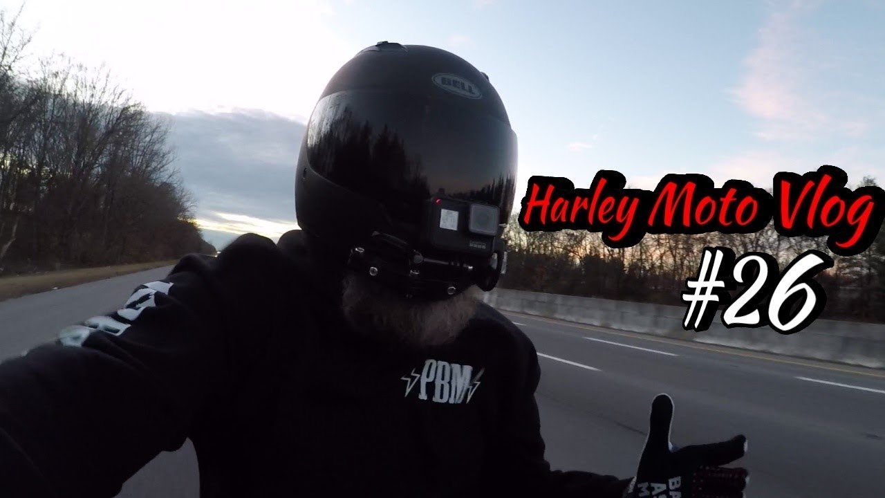Harley Moto Vlog #26 Bell Qualifier First Test Ride