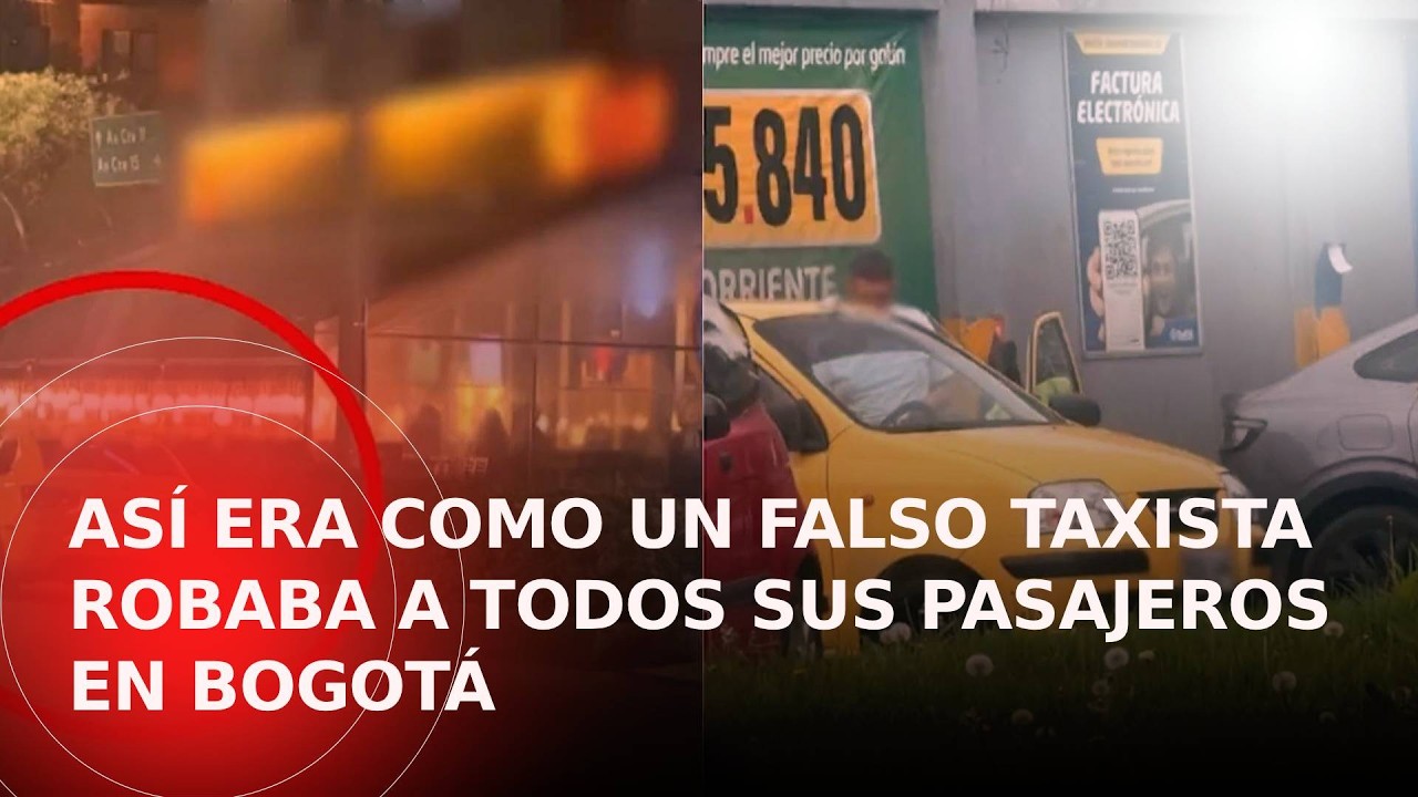 Falso taxista cambiaba su tarjeta sin que se diera cuenta: así robaba a sus pasajeros en Bogotá