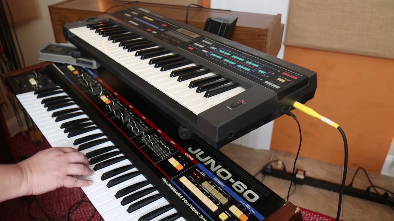 Dark ditty with CZ-1000, Juno-60, Brigitta, DR-220A