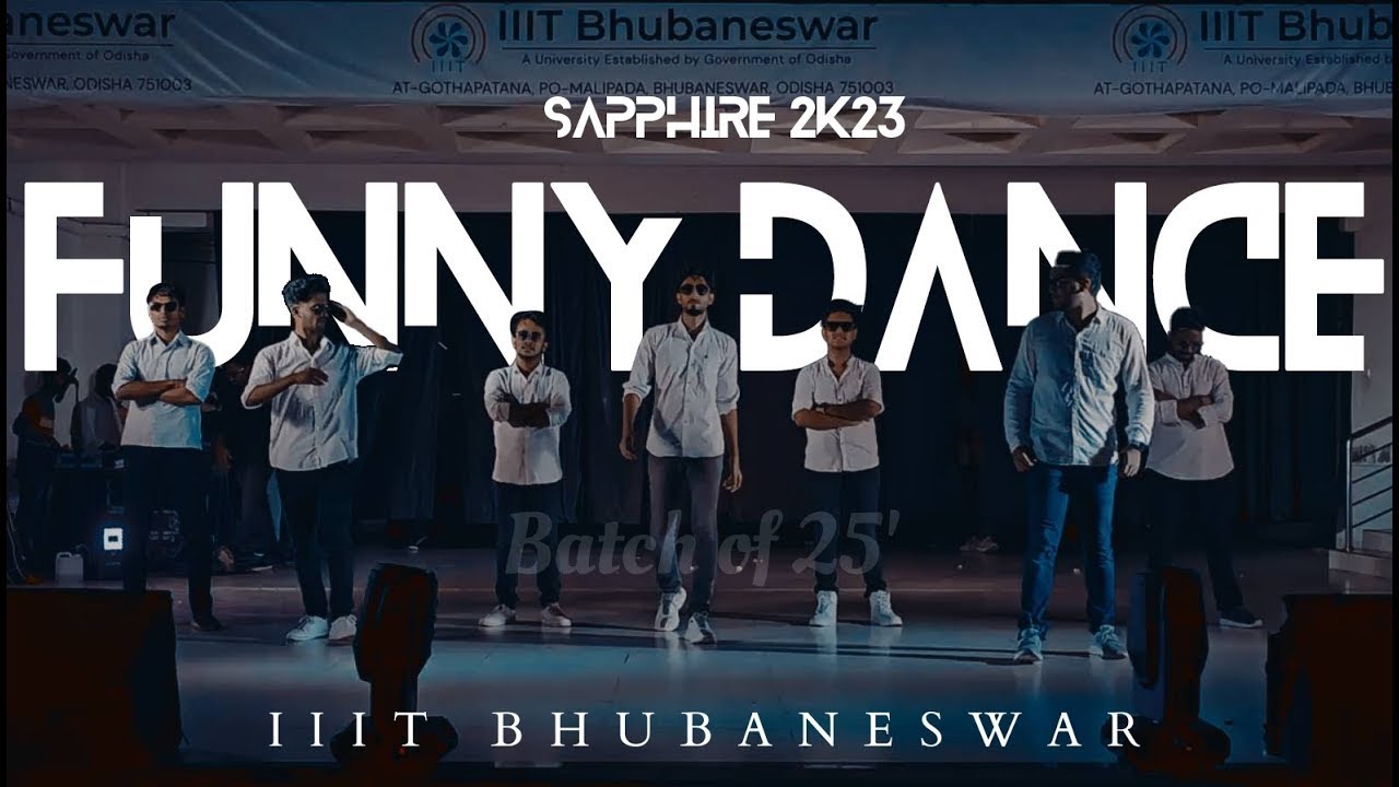 Best Funny College Dance | Backbencher's dance | IIIT Bhubaneswar | Sapphire 2023