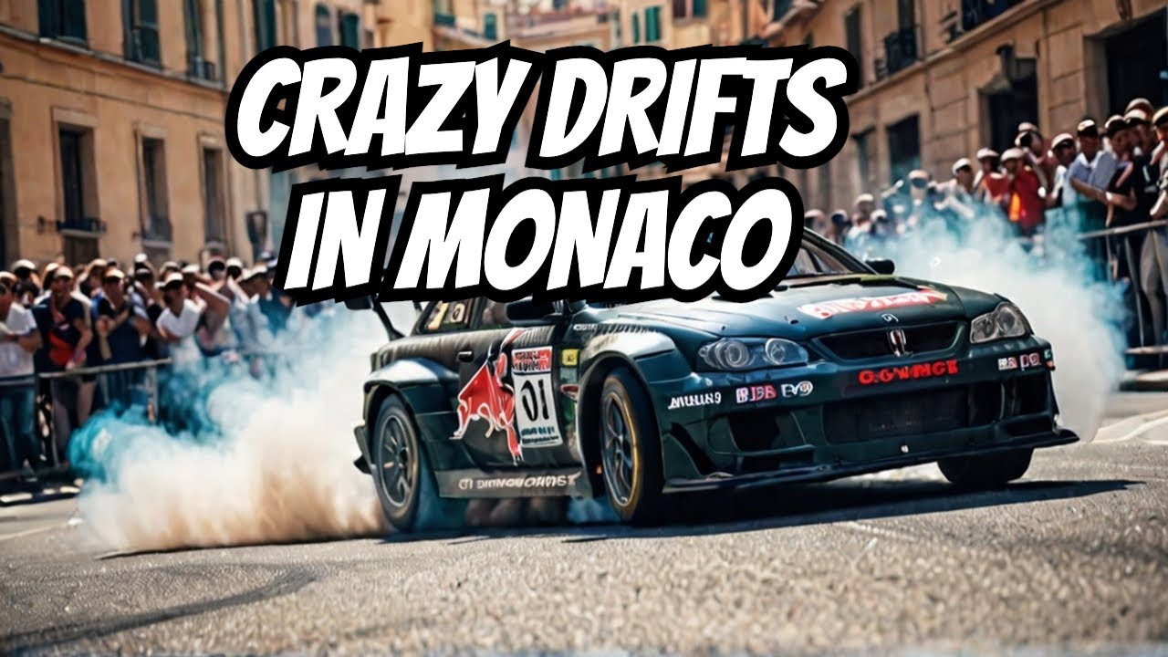 MONTE CARLO RALLY 2025 | Crazy drifting in the streets of  MONACO!