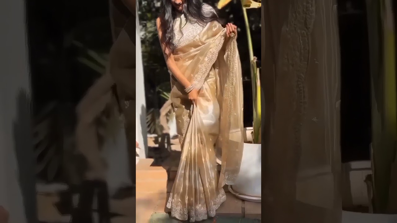 ✨&hearts;️New Trendy Party Wear Saree Design 2025 | Beautiful Saree Design✨#youtub#fashion #wedding #viral