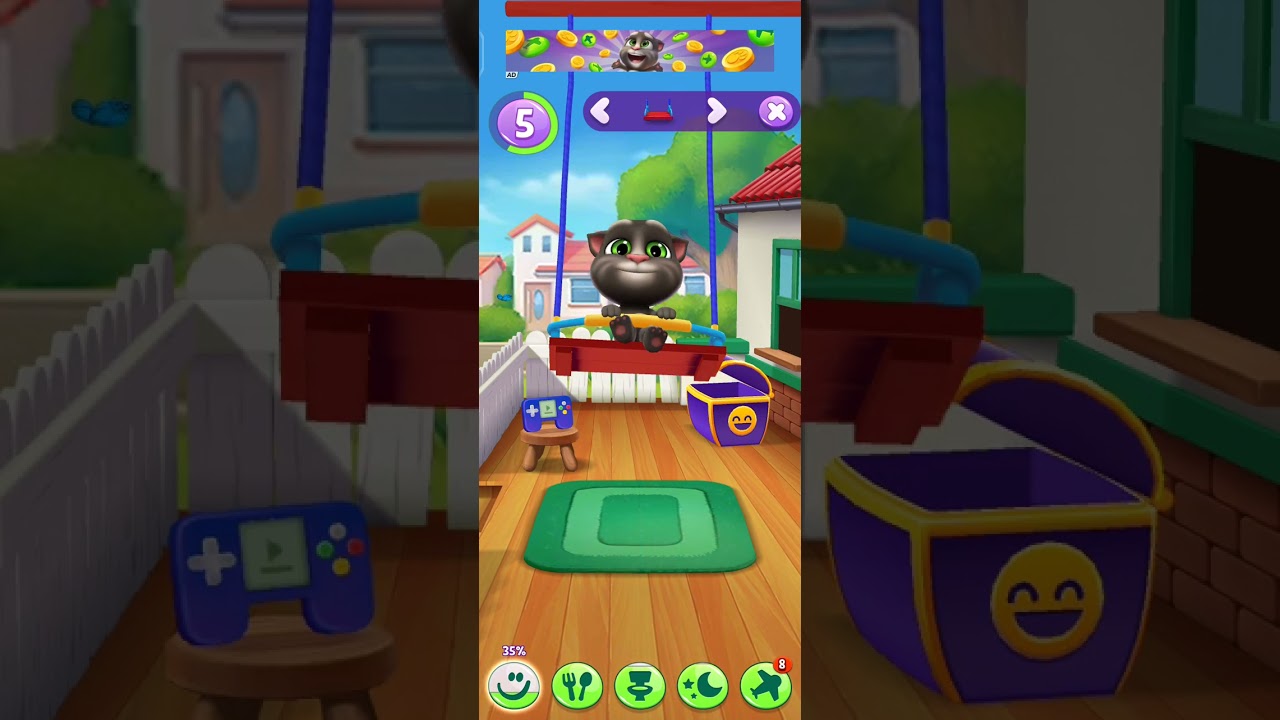 Talking Tom 2 😻 new iphone game play 