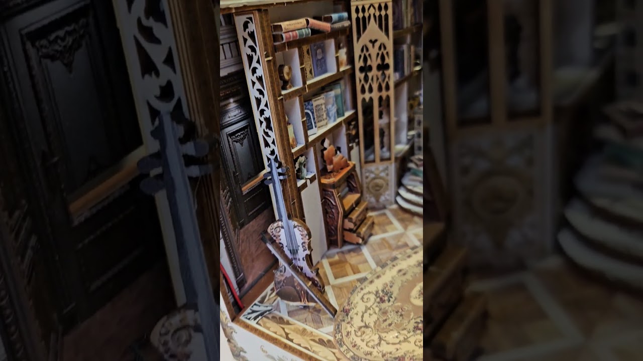 Baroque Dreams book nook kit