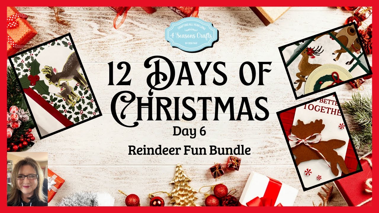 Tutorial #102 - 12 Days of Christmas (Day 6) - 4SC by Deb Fair - Independent Stampin' Up! Demo.