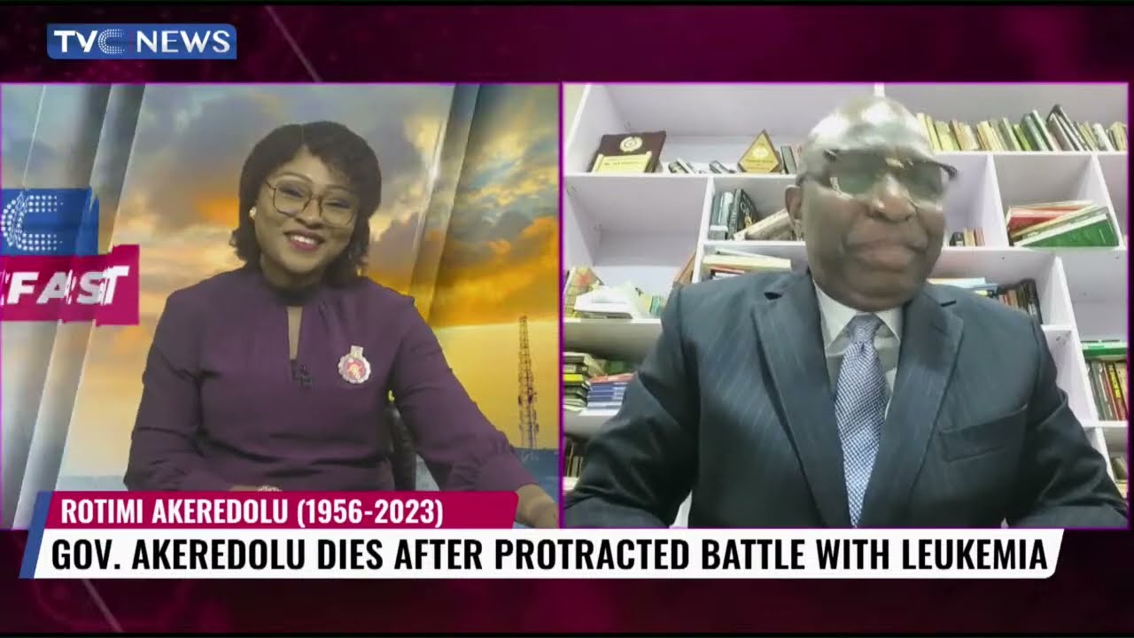 Sam Omatseye Speaks On Death Of Akeredolu & Aiyedatiwa's Assumption Of Office As Ondo Governor