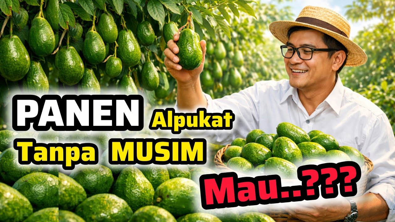 ‼️Panen Alpukat + Jambu Air Citra + Jeruk Mandarin‼️Berbuah Terus TANPA MUSIM‼️Begini Rahasianya‼️