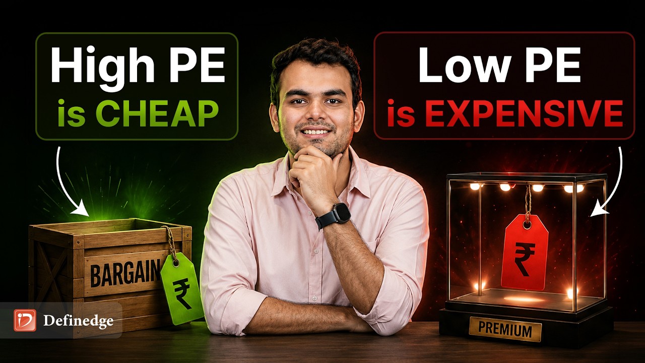 Why Multibagger Stocks Often Have High PE Ratios?