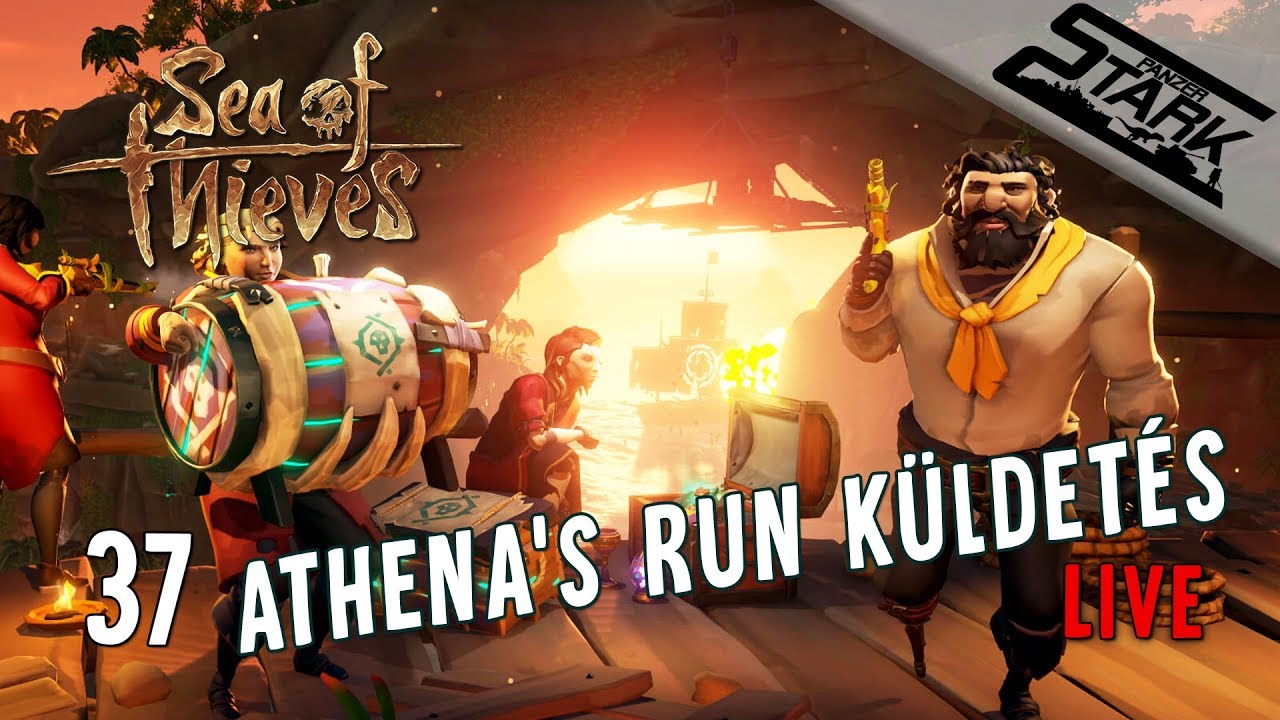 Sea Of Thieves - 37.Rész (Athena's Run Küldetések) - Stark LIVE