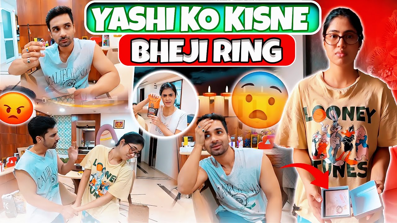 Kisi anjan ladke ne yashi ke liye bheji ring 😱