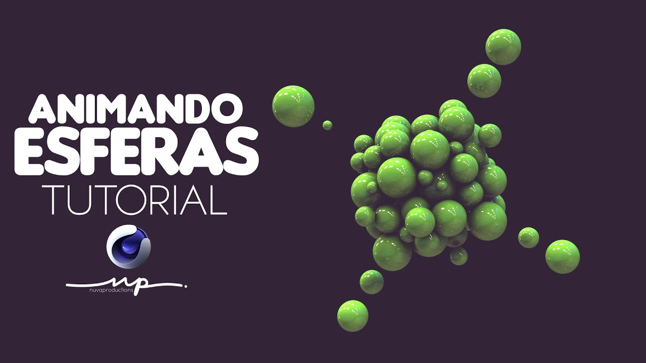 Animación Básica con Esferas Cinema 4D Tutorial