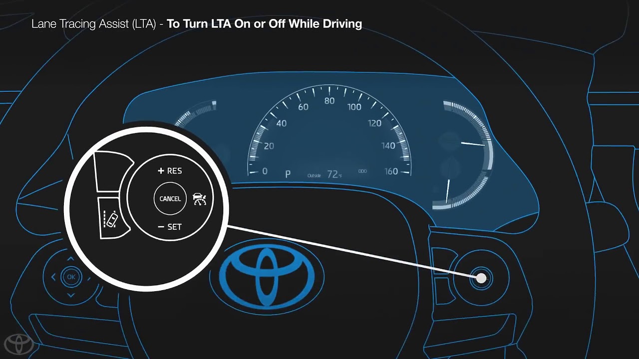Turning On and Off Lane Tracing Assist LTA | Liberty Toyota