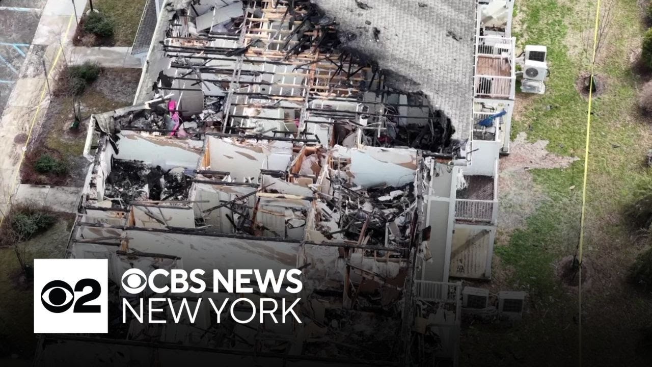 Dozens displaced by apartment complex fire in Branchburg, New Jersey