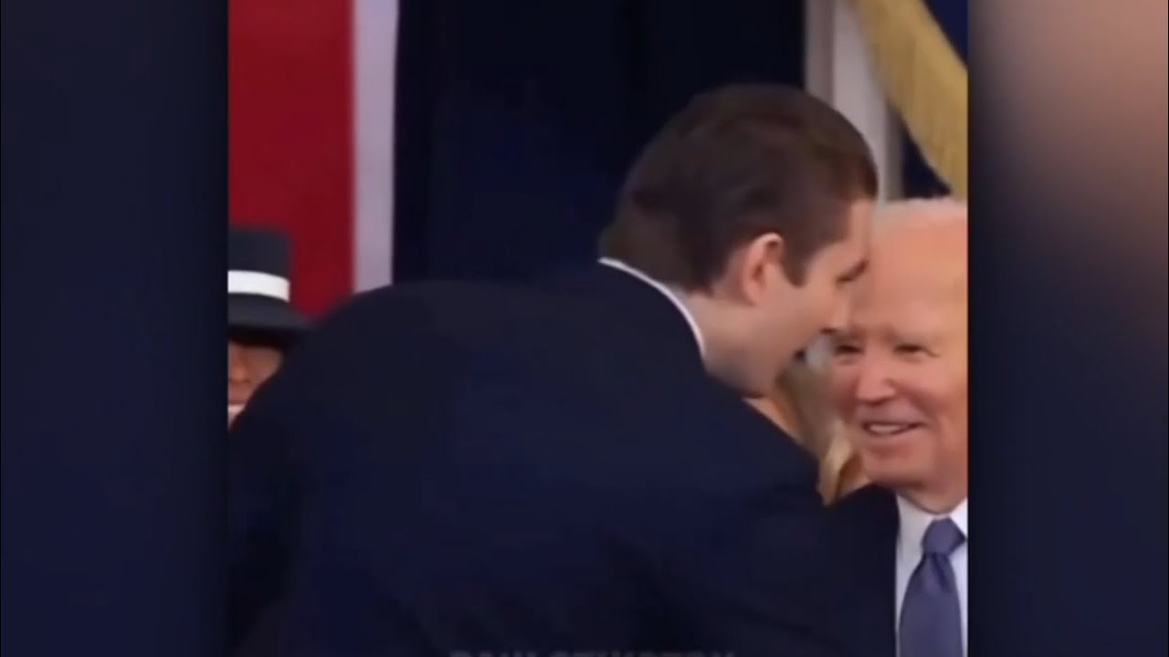 What Barron Trump really said to Biden