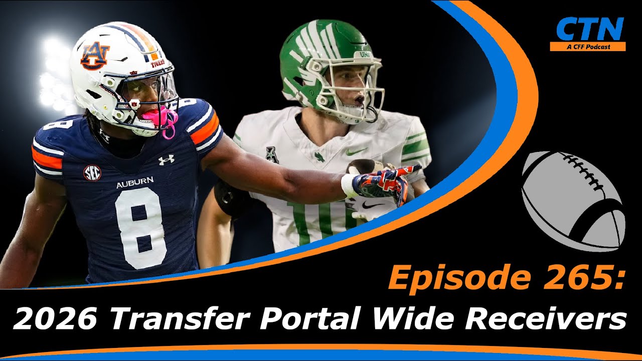College Fantasy Football - 2026 Transfer Portal Wide Receivers - Episode 265