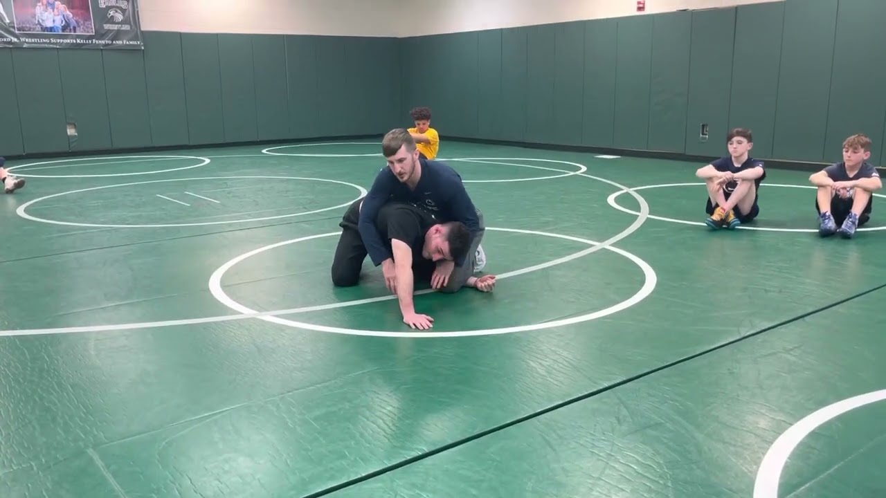 Centurion Wrestling: Ankle Ride Series: Wrist Cruncher to Nearside Cradle