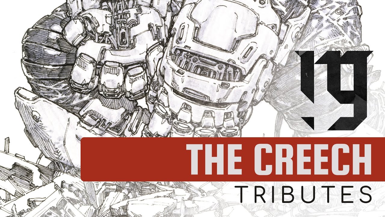 FUELSTAINS - TRIBUTES - The Creech drawing process timelapse [Fanart Series EP.1]