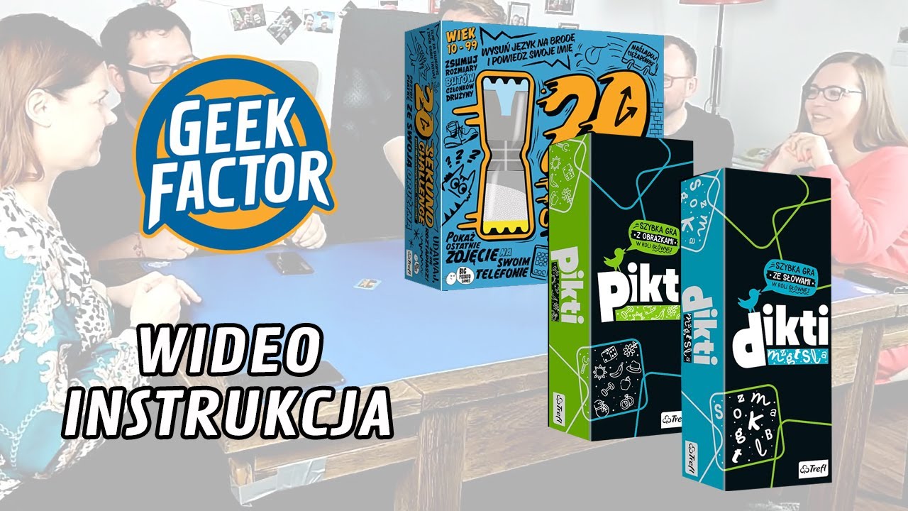 20 SEK CHALLENGE, PIKTI, DIKTI - Wideo Instrukcja