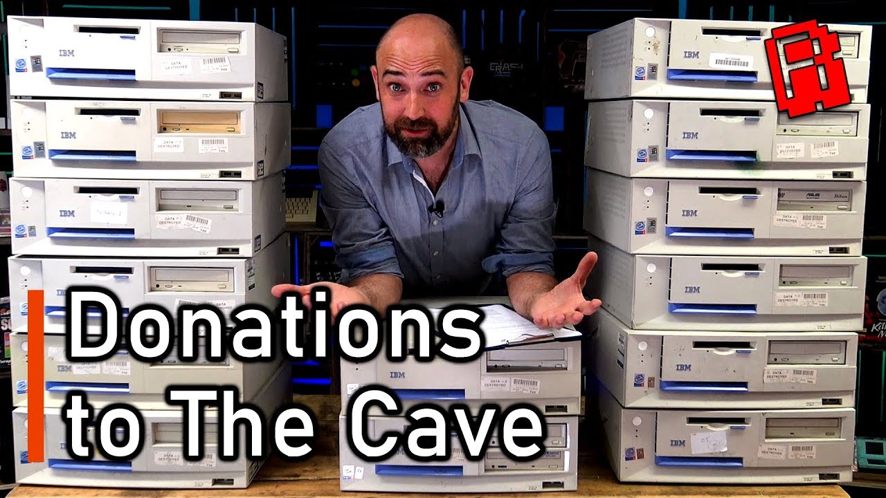 Пожертвования в The Cave #3 — распаковка ретро-железа