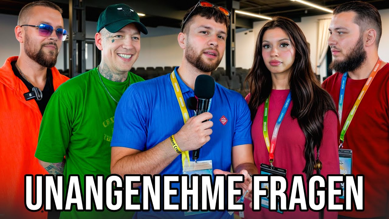 Unangenehme Fragen an diese Influencer..