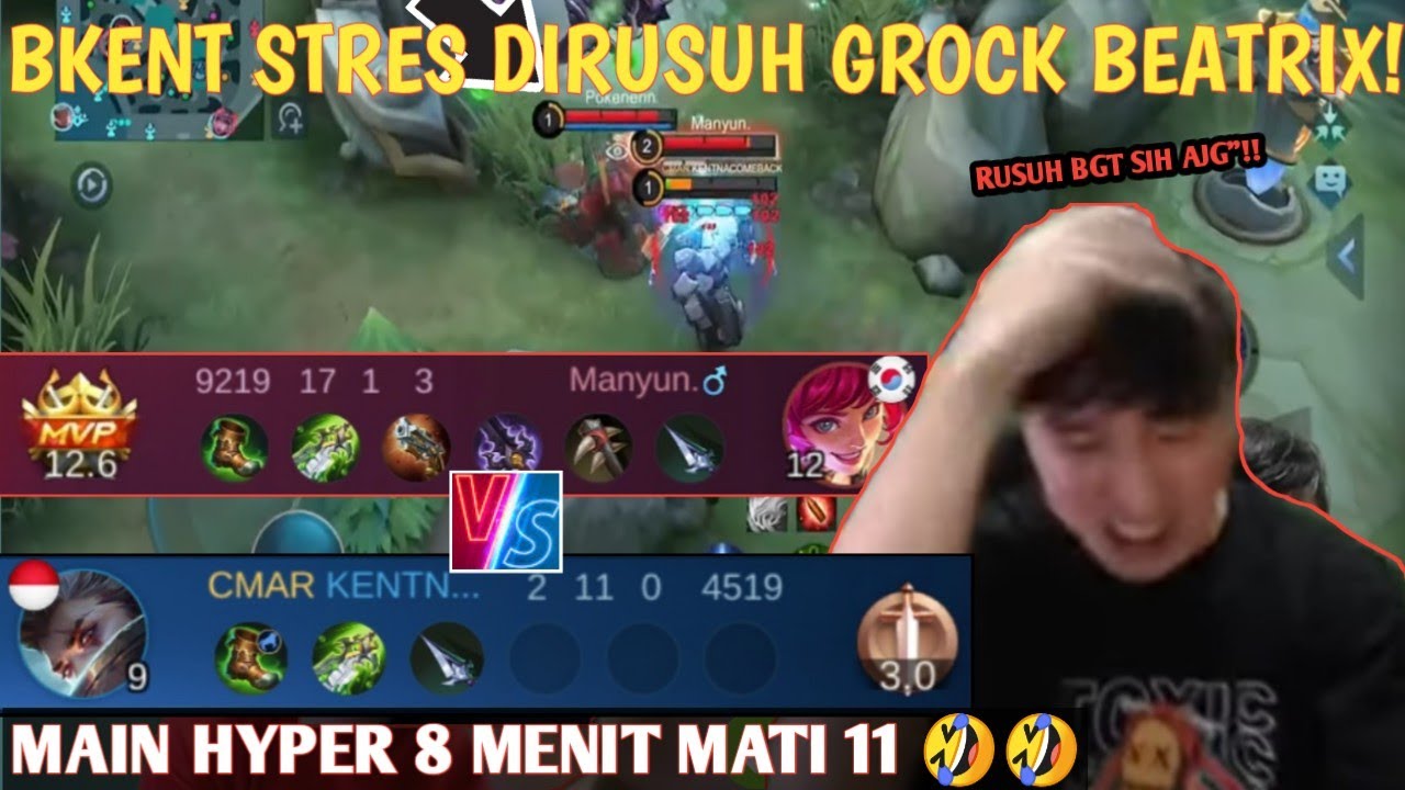 BKENT STRESS DIRUSUH GROCK BEATRIX DR AWAL GAME, RUSUHNYA MIRIP REKT 🤣🤣