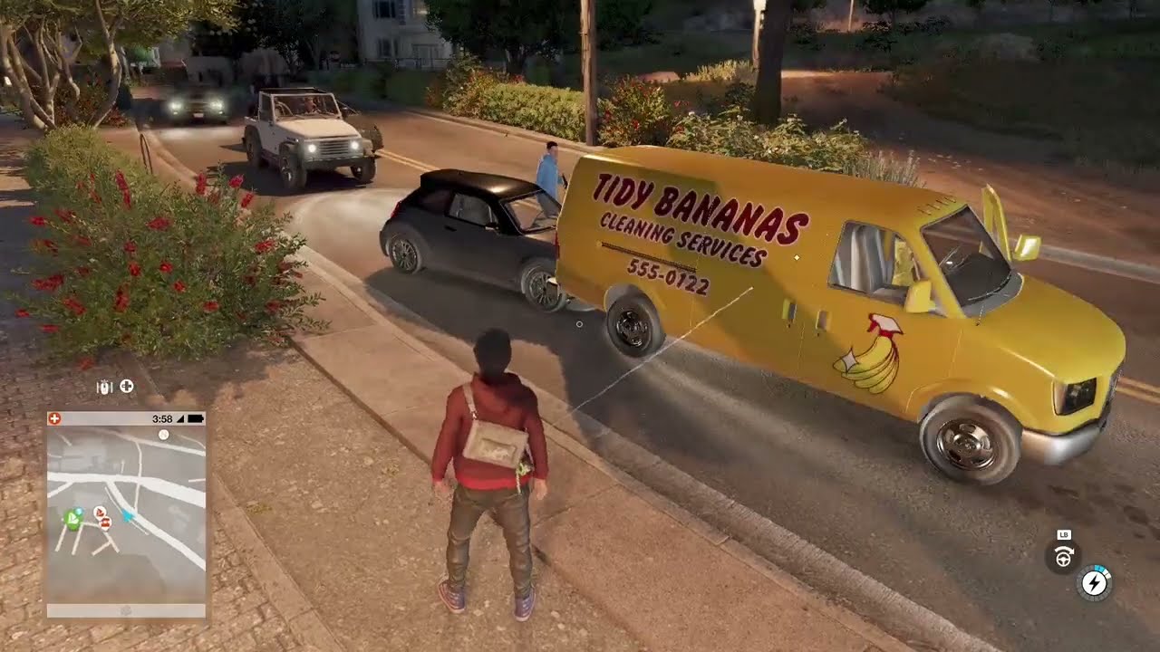 Making NPCS mad and have fights: Watch Dogs 2