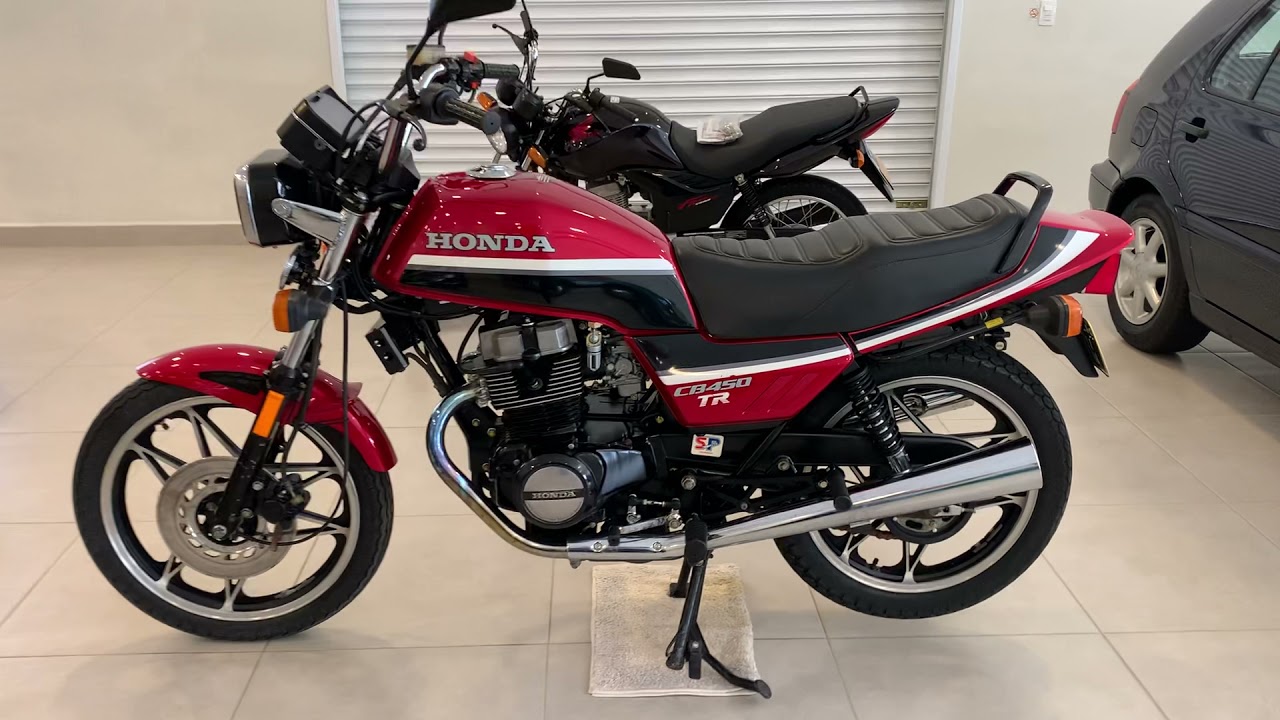 CB450 TR 1987 com 44 km Raridade Absoluta